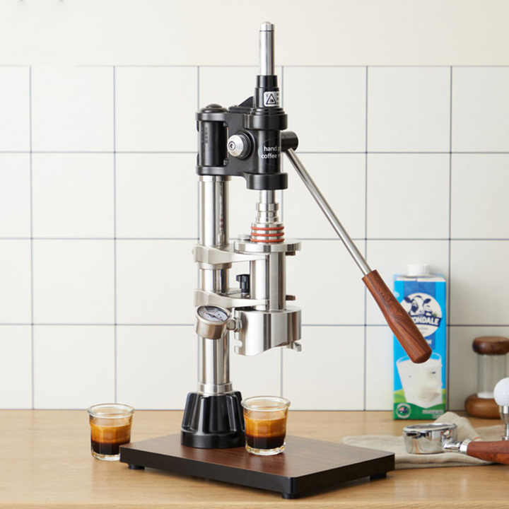 最新手压咖啡机，轻松享受浓郁咖啡时光，体验咖啡制作的艺术性！