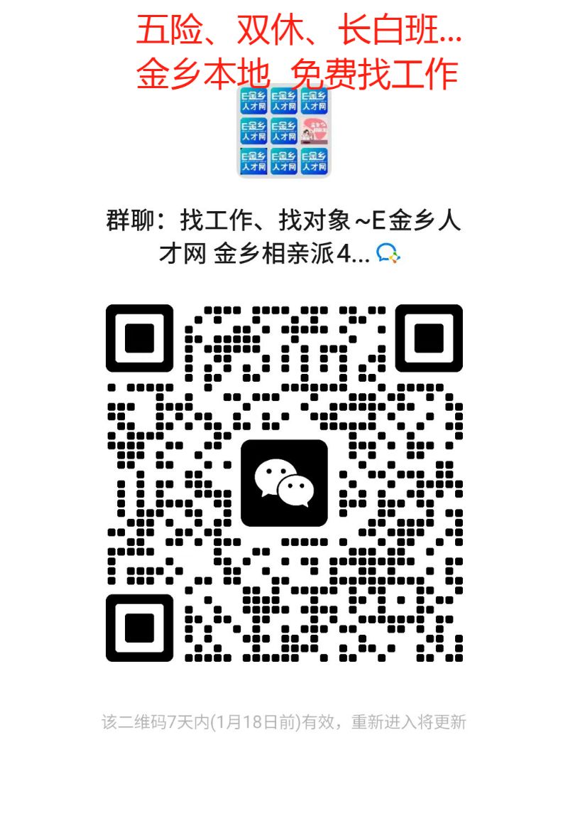 金乡人才网最新职位招聘与小巷特色小店探索！
