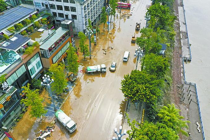 最新重庆洪水情况