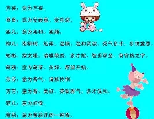 最新乳名揭晓，小名的背后故事