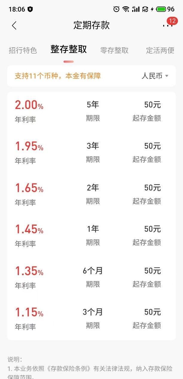 银行存款利率最新动态及观点论述