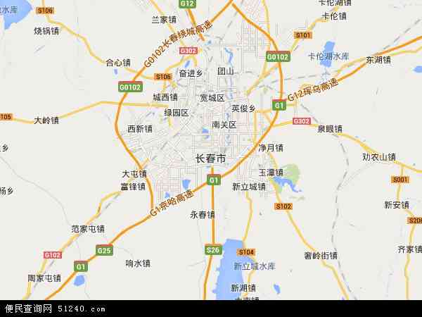 长春市最新地图