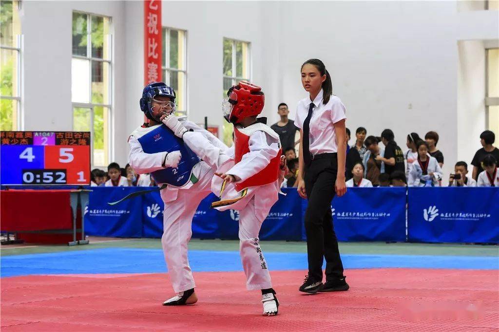 跆拳道品势比赛，小巷中的武林秘密